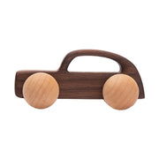 Wood Car Blocks Cartoon Van Educational Montessori Toys