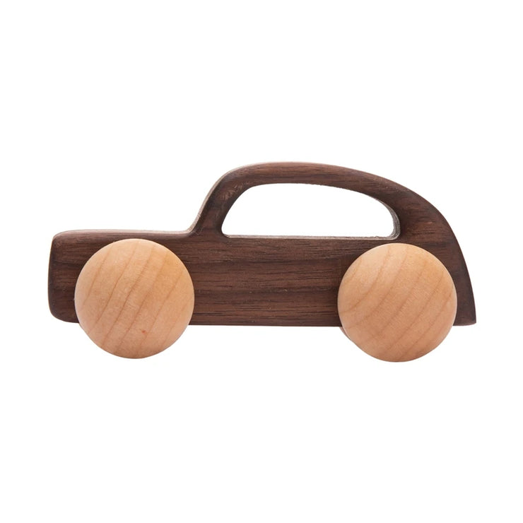 Wood Car Blocks Cartoon Van Educational Montessori Toys