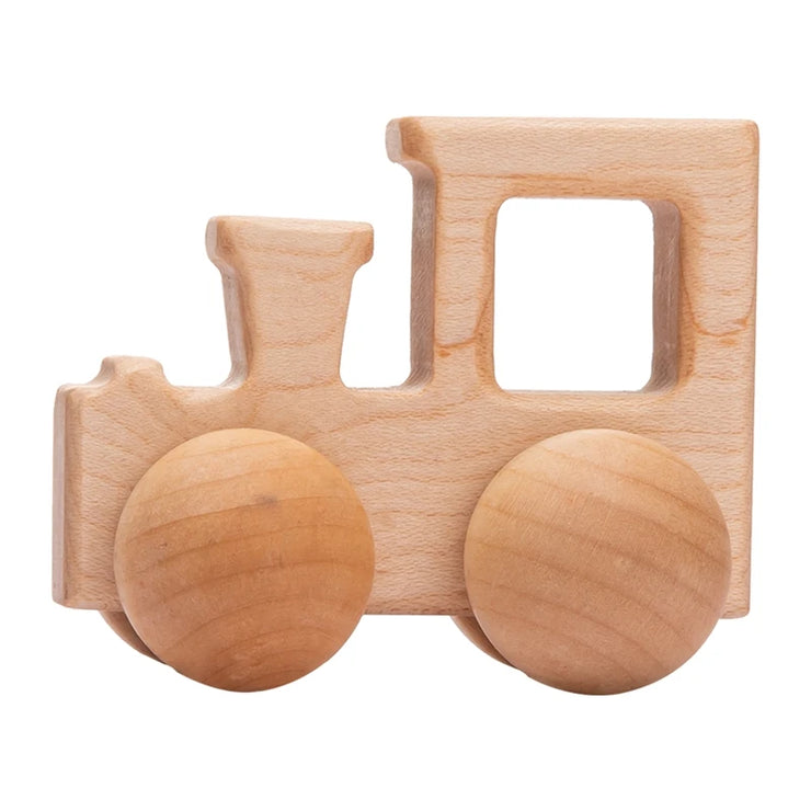 Wood Car Blocks Cartoon Van Educational Montessori Toys