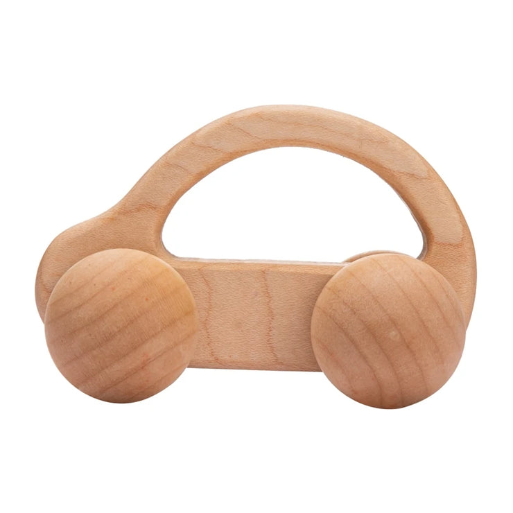 Wood Car Blocks Cartoon Van Educational Montessori Toys