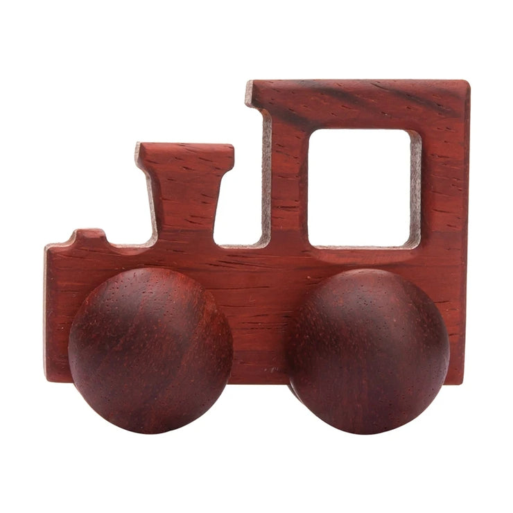 Wood Car Blocks Cartoon Van Educational Montessori Toys