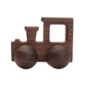 Wood Car Blocks Cartoon Van Educational Montessori Toys