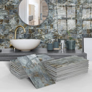 16/32/64PCS Marble Thicker Self-Adhesive Tile Stickers