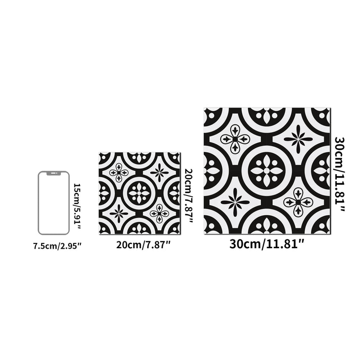 4pcs/set European Style Home Floor Decor