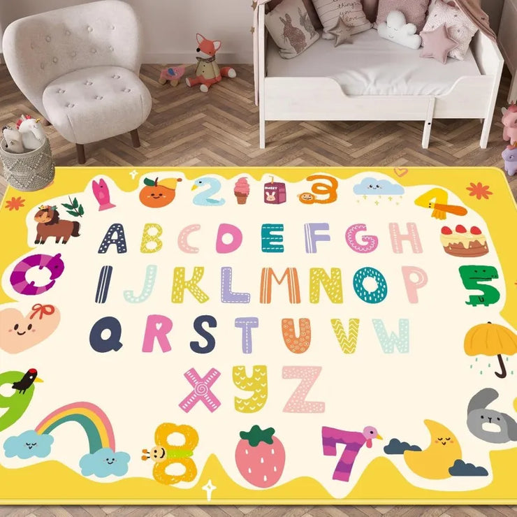 Kids Play ABC Classroom Rug