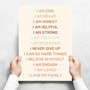 Kids Toddlers Educational Posters