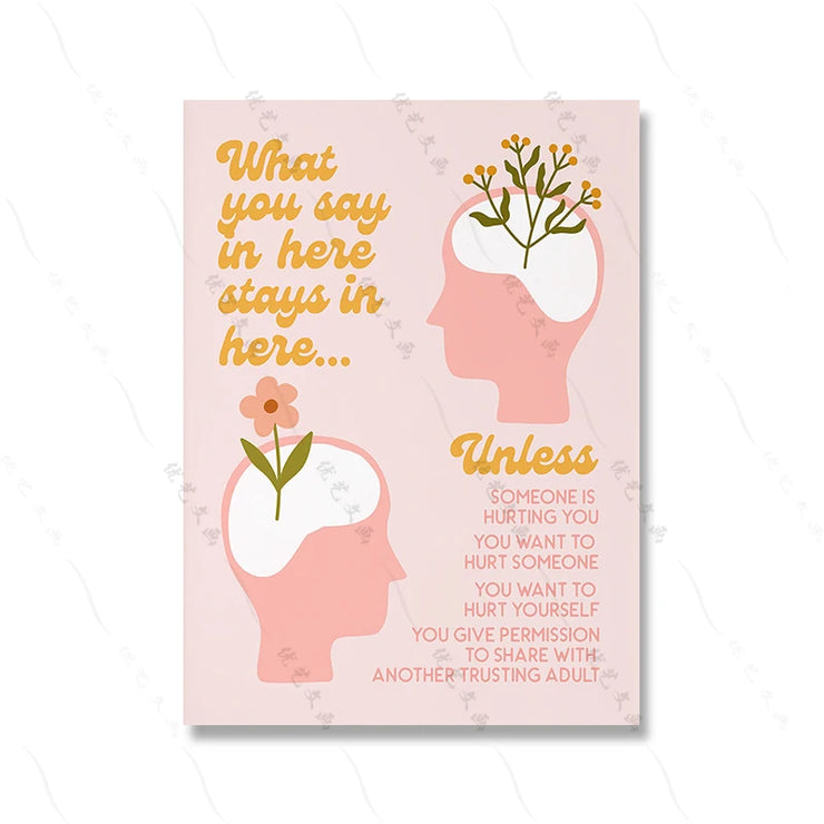 New Mental Health Quote Propaganda Poster