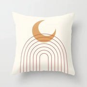 New Modern geometric abstraction plush pillowcase