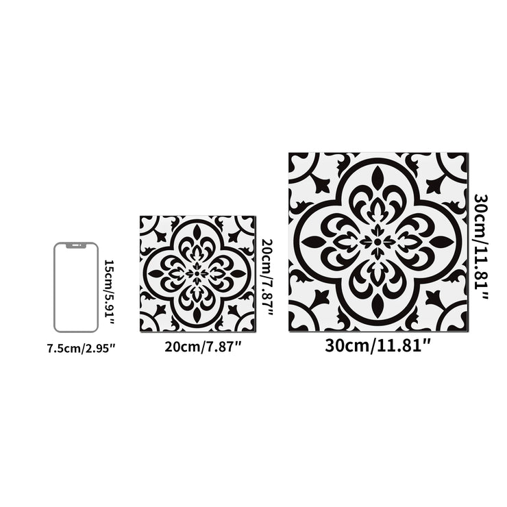 4pcs/set European Style Home Floor Decor