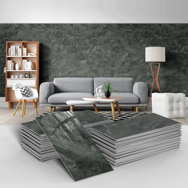 16/32/64PCS Marble Thicker Self-Adhesive Tile Stickers