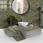 16/32/64PCS Marble Thicker Self-Adhesive Tile Stickers
