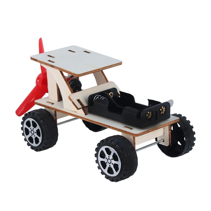 Kits 3D Assemble Car Boat Model Wood Puzzle Toy