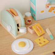 Kids Bread Machine Pretend Play Kitchen Toys Set