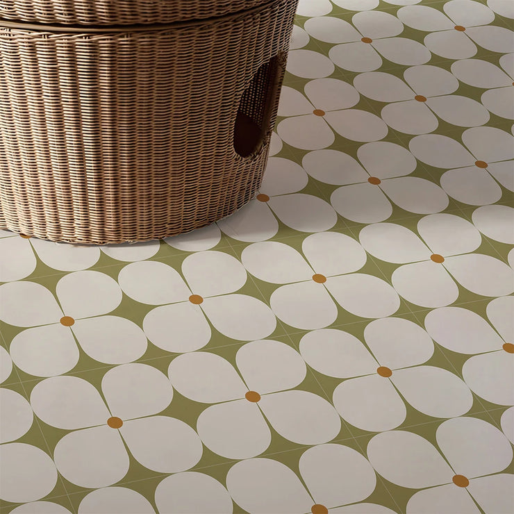 New Floor Tiles Waterproof Vinyl Wallpaper
