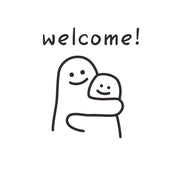 New Cartoon Hug Acrylic 3D Wall stickers