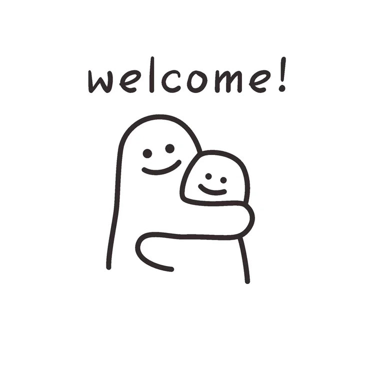 New Cartoon Hug Acrylic 3D Wall stickers