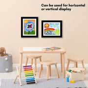 Kids Art Frames Magnetic Front Open Changeable Display