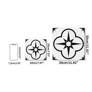 4pcs/set European Style Home Floor Decor