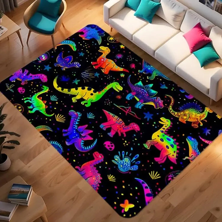 New Dinosaur ABC Rug Non-Slip Play Carpet