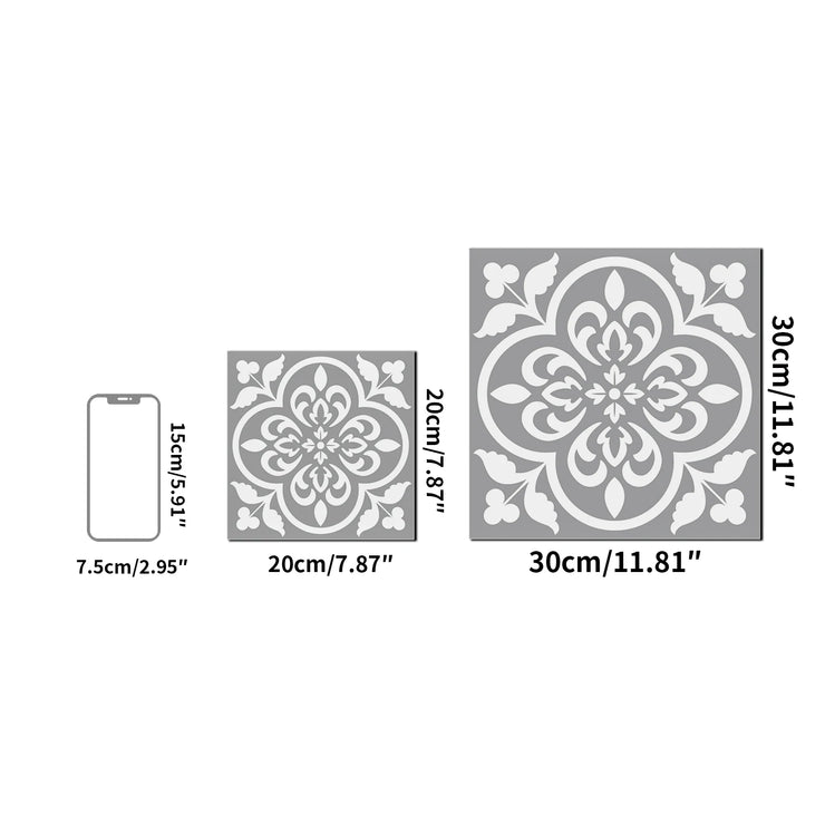 4pcs/set European Style Home Floor Decor