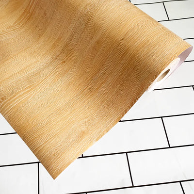 New PVC Waterproof Wood Grain Decor