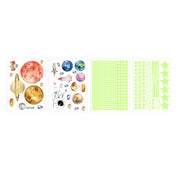 849Pcs Glow in The Dark Stars Wall Stickers