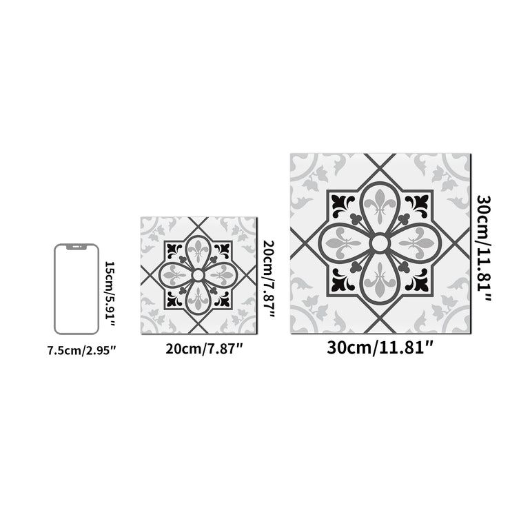 4pcs/set European Style Home Floor Decor