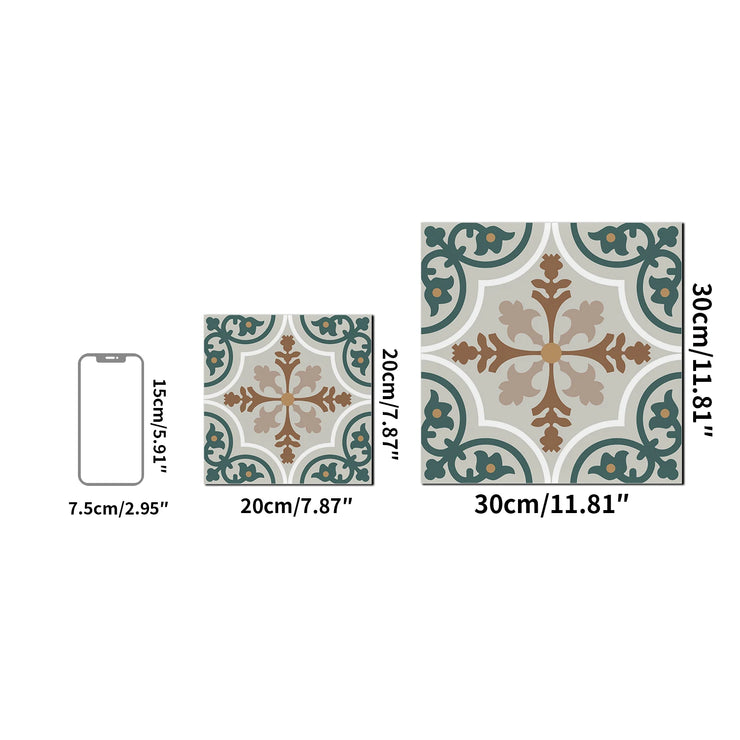 4pcs/set European Style Home Floor Decor