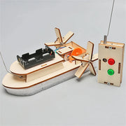 Kits 3D Assemble Car Boat Model Wood Puzzle Toy