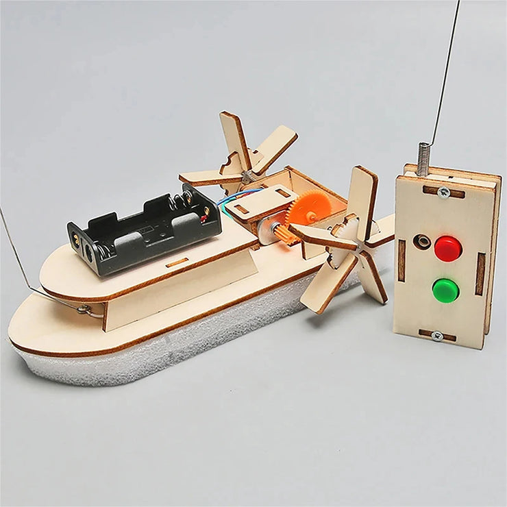 Kits 3D Assemble Car Boat Model Wood Puzzle Toy