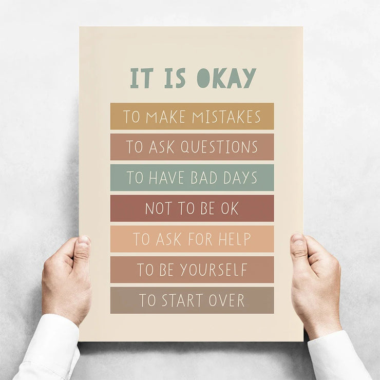 Kids Toddlers Educational Posters