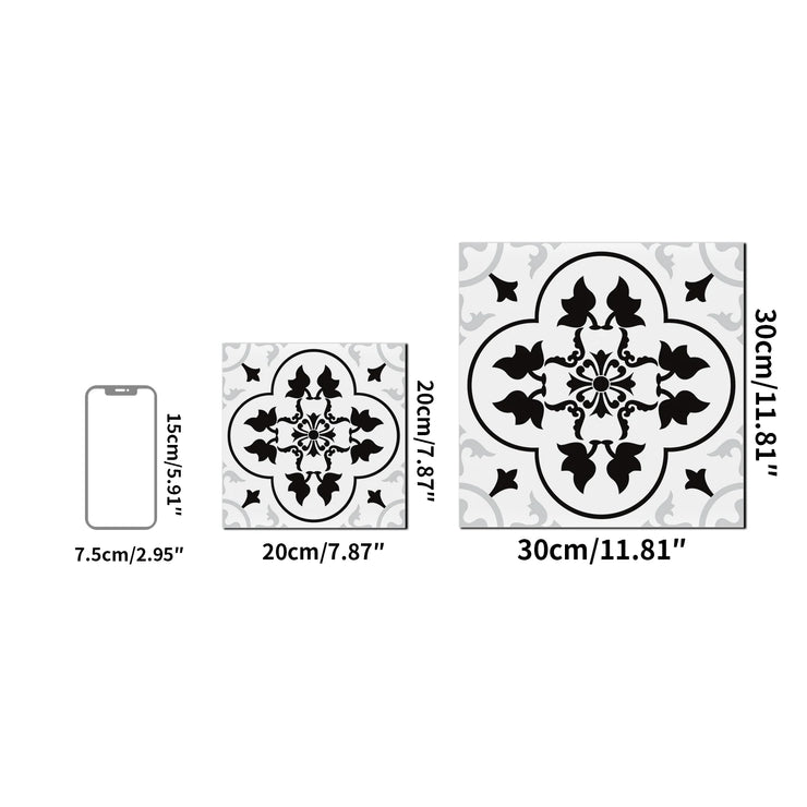 4pcs/set European Style Home Floor Decor