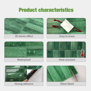 10 Sheets Peel Stick Tiles
