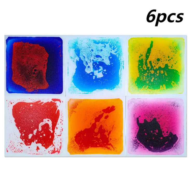 1/4/6/9pcs Liquid Splicing Floor Mats