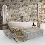 16/32/64PCS Marble Thicker Self-Adhesive Tile Stickers