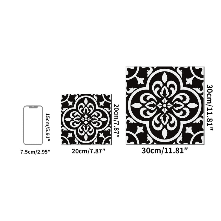 4pcs/set European Style Home Floor Decor
