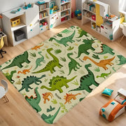 New Dinosaur ABC Rug Non-Slip Play Carpet