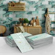 16/32/64PCS Marble Thicker Self-Adhesive Tile Stickers