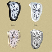 New Novel Surreal Melting Distorted Wall Clocks