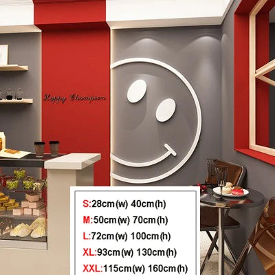 New Cartoon Hug Acrylic 3D Wall stickers