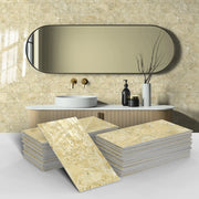 16/32/64PCS Marble Thicker Self-Adhesive Tile Stickers