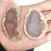 New Natural Agate Geode Polished Irregular Crystal