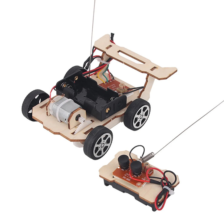 Kits 3D Assemble Car Boat Model Wood Puzzle Toy