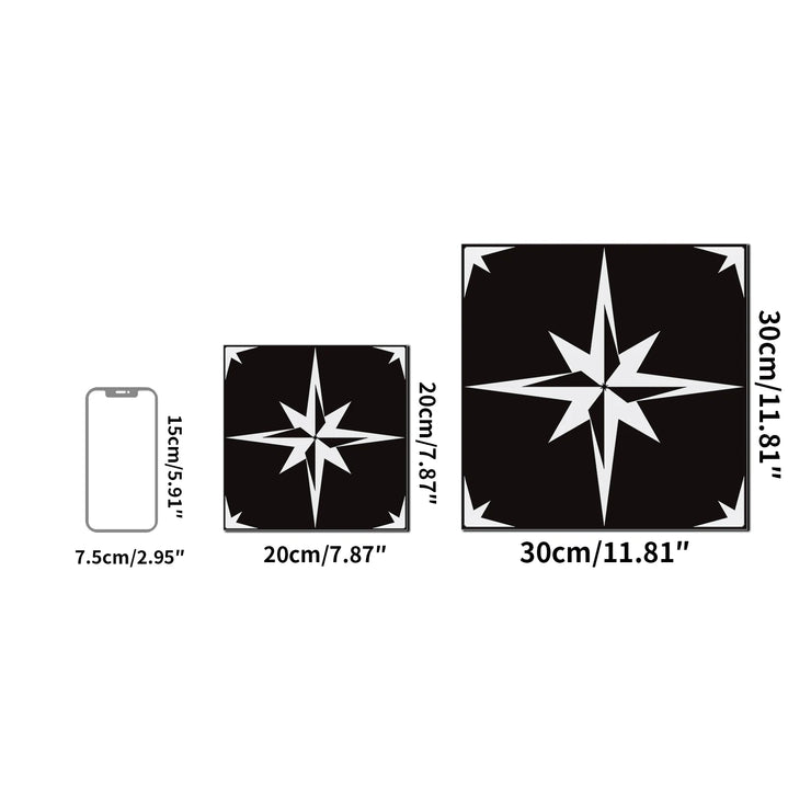 4pcs/set European Style Home Floor Decor