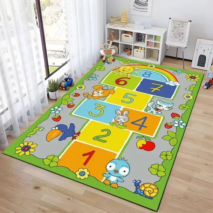 New Cartoon Parent-child Game Decoration Carpet