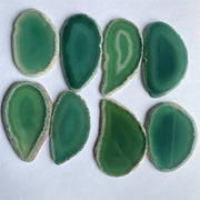 New Natural Agate Geode Polished Irregular Crystal