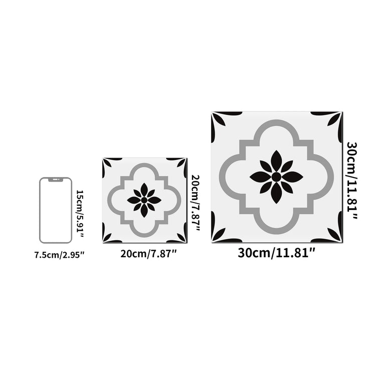 4pcs/set European Style Home Floor Decor