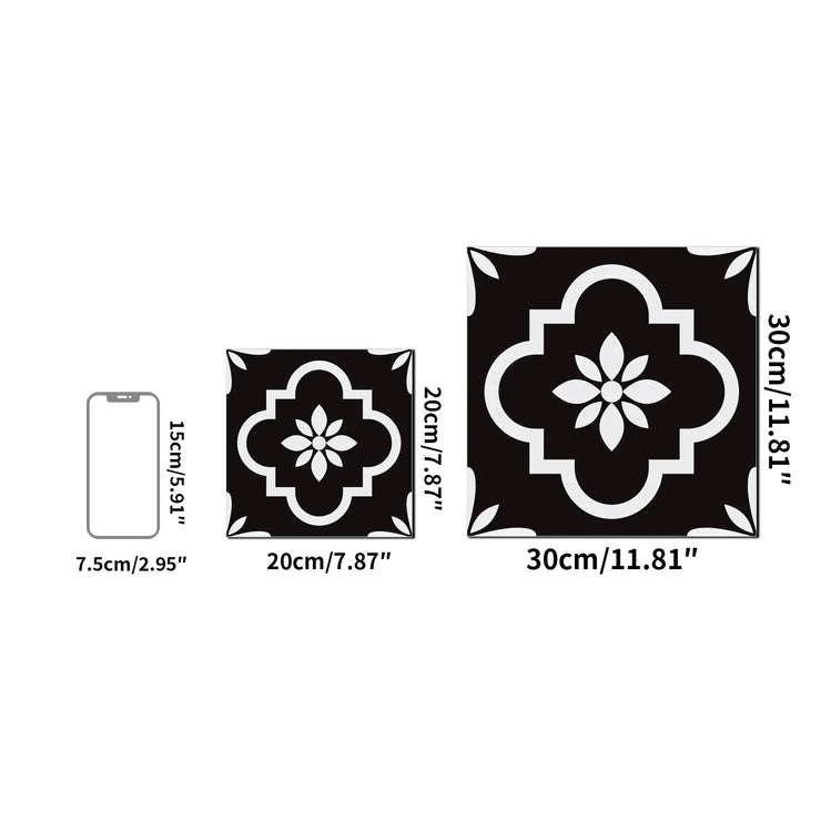 4pcs/set European Style Home Floor Decor