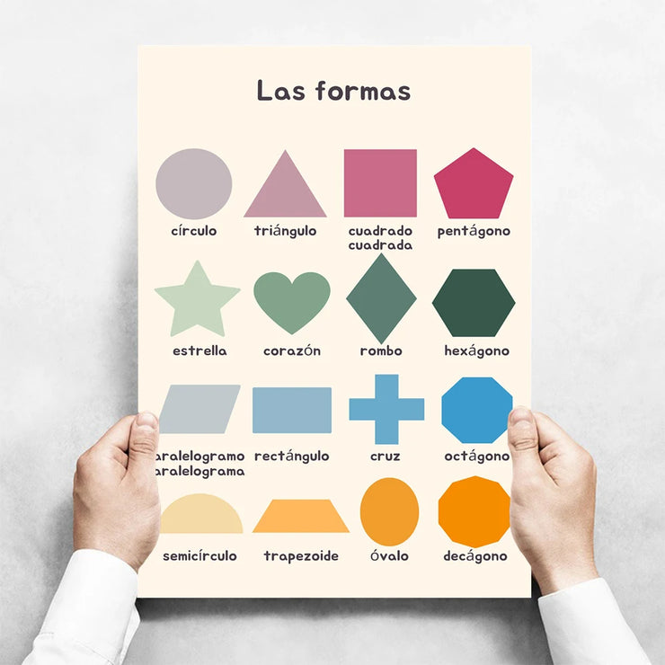 Kids Toddlers Educational Posters