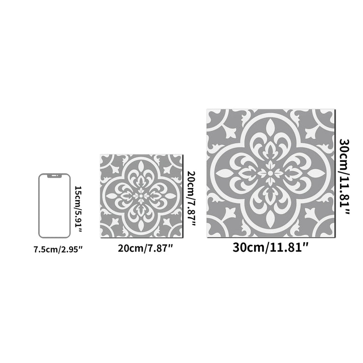 4pcs/set European Style Home Floor Decor